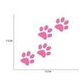 thumbnail image 3 of MasteelfCA 24Pcs Cat Footprint Car Sticker Beautiful Car Decals Car Body Decorations, 3 of 8