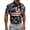 ZB Black, variant on 250th Anniversary USA Mens Polo Shirts Short Sleeve Everyday Relaxed Fit American Flag Print Top for 4th of July White S