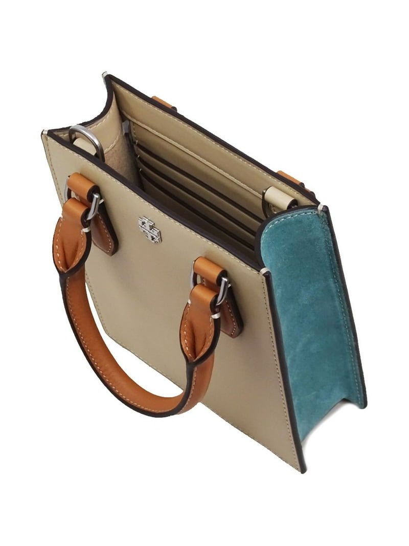 Tory Burch Blake Mixed Material Mini Shopper - Walmart.com