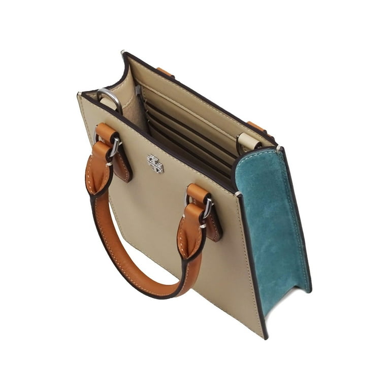 Tory Burch Blake Mixed Material Mini Shopper - Walmart.com