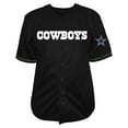 thumbnail image 2 of Men's Fanatics Micah Parsons Black Dallas Cowboys Big & Tall Baseball Button-Up Shirt, 2 of 3