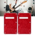 thumbnail image 4 of Cache de Cavité de Guitare, Accessoire Dosseret de Guitare Électrique 2Pcs Conception Standard pour le Remplacement Rouge, 4 of 8