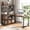 Brown, variant on Fnova 55" L-Shaped Office Desk with Hutch, Reversible Computer Corner Desk with Wireless Charging and Shelves for Home Office, Brown