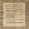 thumbnail image 1 of Ahgly Company Indoor Square Contemporary Copper Brown Abstract Area Rugs, 3' Square, 1 of 6