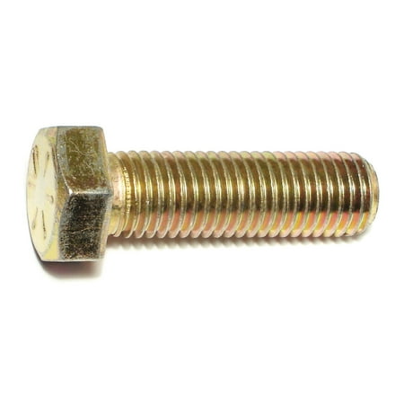 

3/4 -10 x 2-1/2 Zinc Plated Grade 8 Steel Coarse Thread Hex Cap Screws HCS8-423