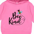 thumbnail image 3 of Inktastic Bee Kind Bumble Bee Toddler Hoodie, 3 of 4