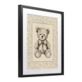 thumbnail image 2 of Stupell Industries Farmhouse Beige Teddy Bear and Border Black Framed Print Under Glass, 13 x 16, by LSR Design Studio, 2 of 8