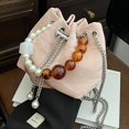 thumbnail image 3 of Bolso de cubo de lujo GEEK para mujer, bolso de cena para fiesta, moda exquisita, bolso de cena para mujer, cadena formal, hermoso bolso cruzado de uso diario, nuevo, 3 of 5