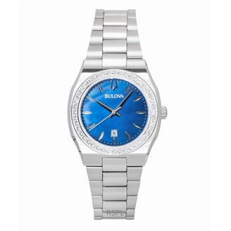Bulova Diamond White Mother of Pearl Dial Ladies Watch  display picture 1