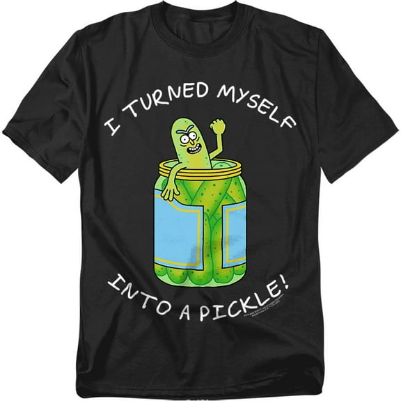 Rick And Morty T-Shirt Turned Myself Into A Pickle Unisex Graphic Tee for Men & Women