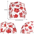 thumbnail image 4 of Fuzoiu Realistic Maple Leaf Print Winter Beanie Hat for Men & Women,Warm Knit Cap,Women Windproof Watch Hat,Knit Warm Unisex Beanie, 4 of 7