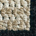 thumbnail image 6 of Mainstays  Farmhouse Faux Sisal Indoor Runner Rug, Black, 2'6" x 8', 6 of 7