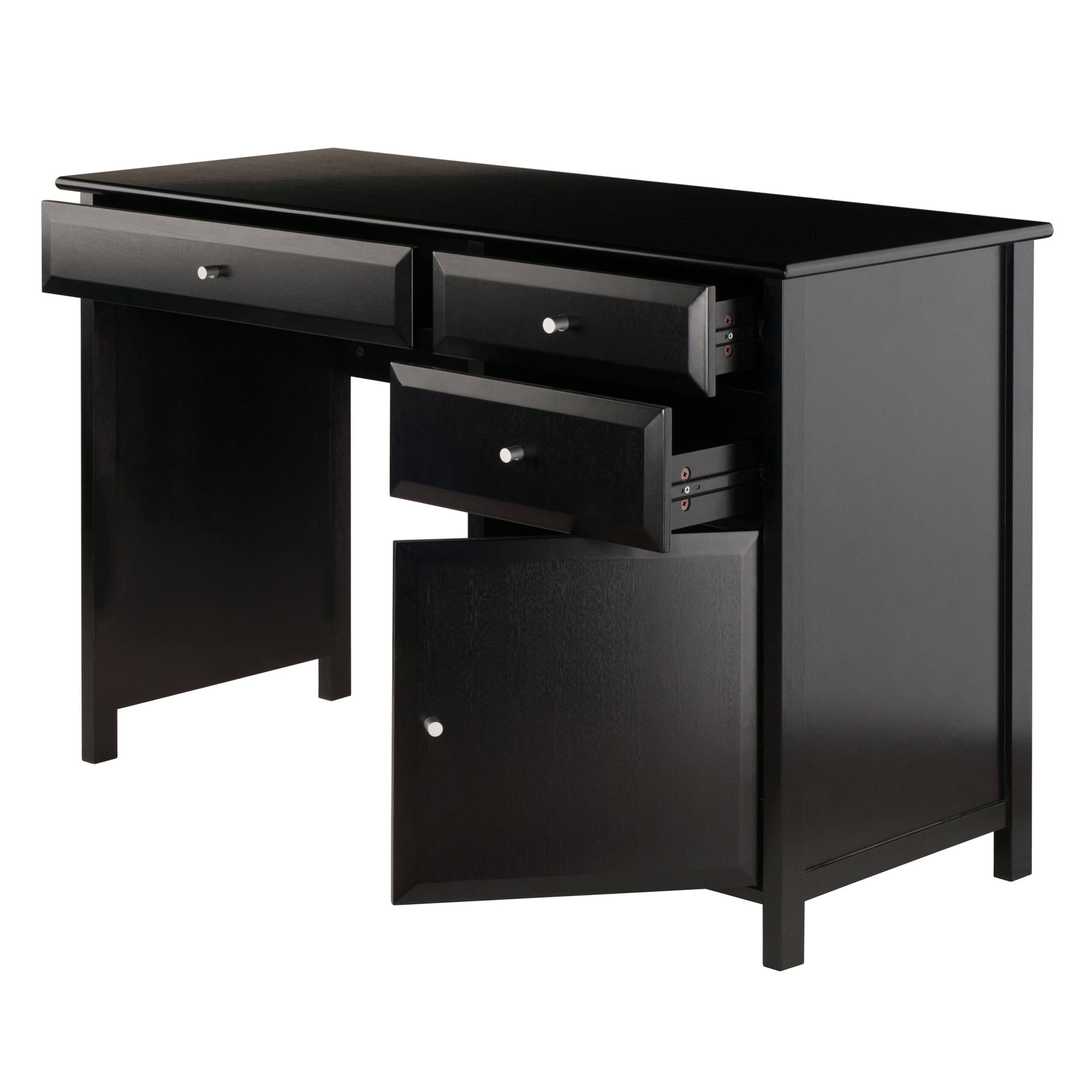 Winsome Delta Home Office Writing Desk, Black Finish