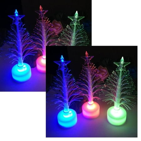 

Room Lighting Small Night Light Warm Light Style Decoration Home Xmas Led Color Christmas Tree Lamp Changing Light Led Light