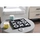 thumbnail image 5 of Juego de mesa Tic Tac Toe Tolevoit, plata texturizada, 11.6 pulgadas, 5 of 8