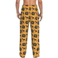 thumbnail image 3 of Goofa German Shepherd Woof Printed Soft Pajama Pants for Men, Wide Leg Comfy Casual Lounge Yoga Pants-Medium, 3 of 9
