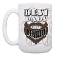 thumbnail image 2 of ThisWear Bearded Dad Coffee Mug The Best Dads Have Beards Dad Gifts for Men Best Dad Birthday Gifts Dad Gift Set 2 Pack 15oz Coffee Mugs, 2 of 4