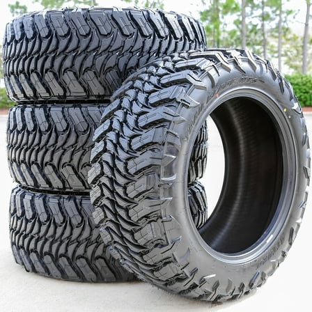 Set of 4 Atturo Trail Blade MTS 35X12.50R18 128Q F 12 Ply m/t mud Light Truck Tires