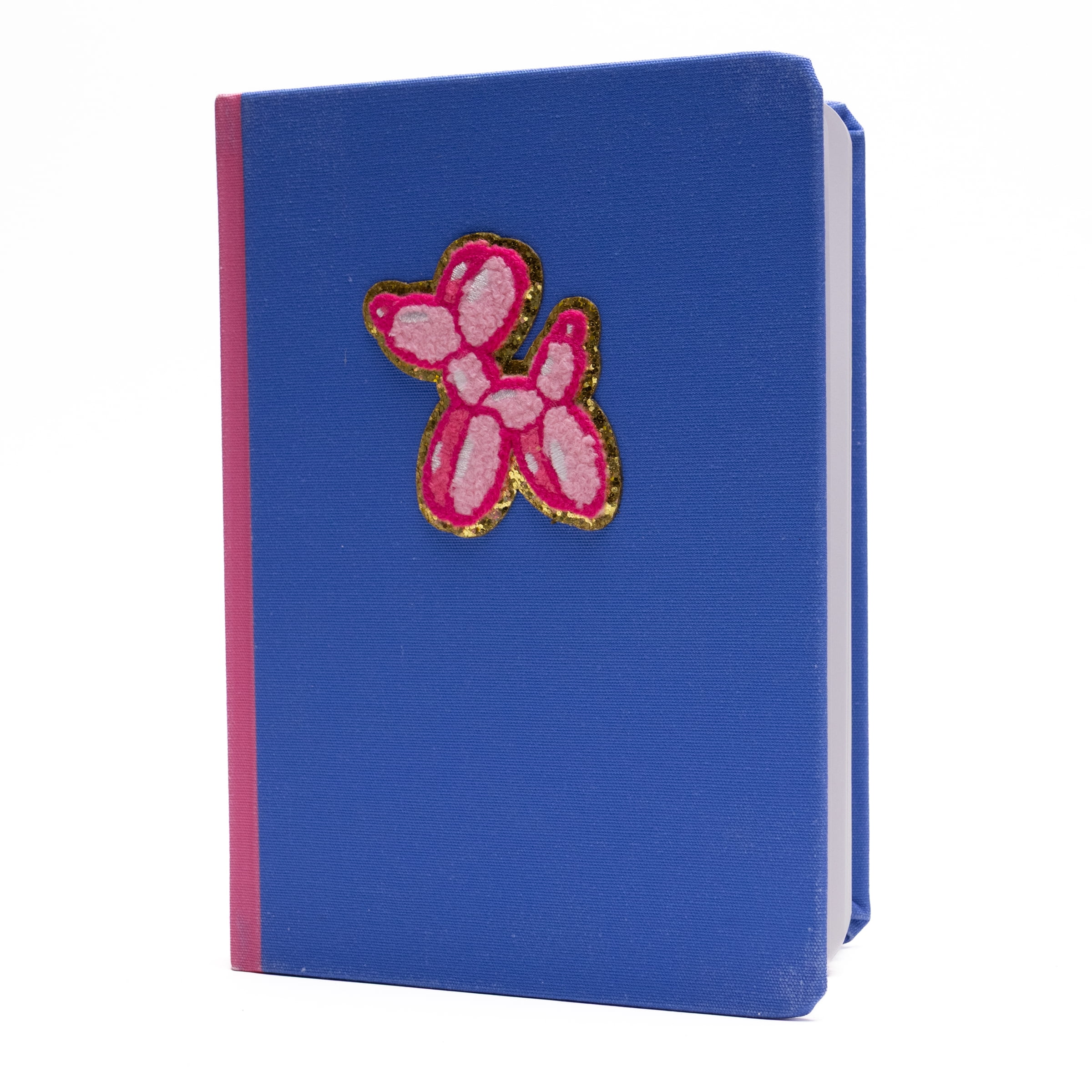 Ecokind by U Style Balloon Dog Patch Casebound Journal, 6" x 8.25", 120 Sheets