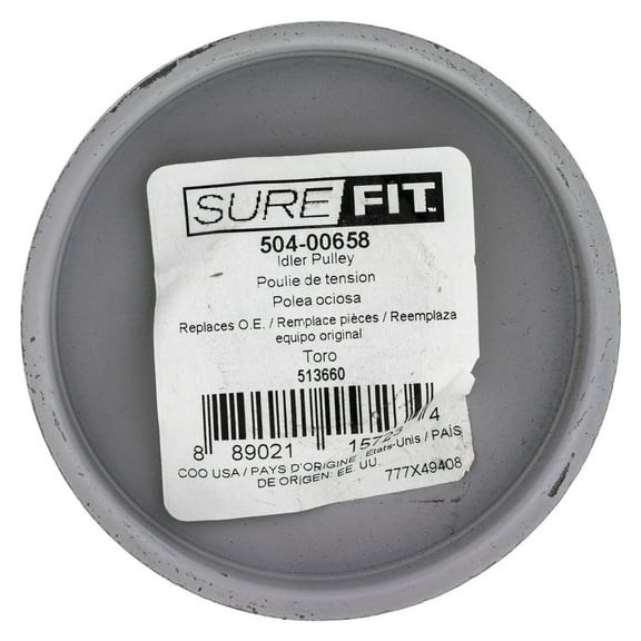 SureFit Deck Idler Pulley Toro 51-3660 36" 44" 52" Mid-Size Proline Lawn