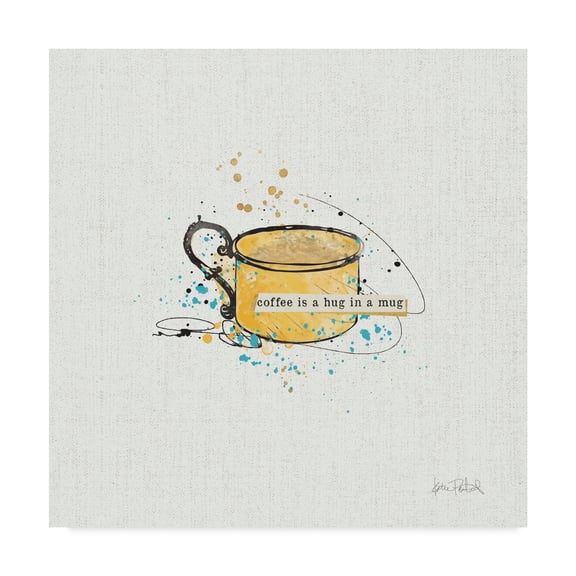 Trademark Fine Art 'Thoughtful Perk I' Canvas Art by Katie Pertiet