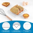 thumbnail image 4 of Stainless Steel Bakeware Set 2 Count 9.2 x 7 x 1 Inch Oven Use, 4 of 7