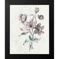 thumbnail image 2 of Vision Studio 12x14 Black Modern Framed Museum Art Print Titled - Victorian Blooms II, 2 of 5