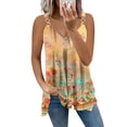 thumbnail image 2 of EKOUSN Women's Summer Sleeveless Tunic Casual V-Neck T-Shirt Tank Tops Blouse, 2 of 5