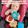 thumbnail image 5 of Flynow Busy Board for 1 Year Old, Travel Activities Toys for Toddler 1 2 3, Montessori Sensory Cube Learning Education Toy, Christmas Birthday Gift for Baby Boy Girl 12-18 Month, 5 of 7