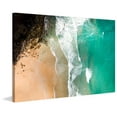 thumbnail image 2 of "Aqua Blue Waters" Painting Print on Wrapped Canvas, 2 of 7