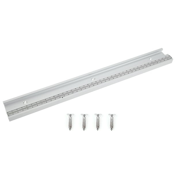 Pistas en T de aleación de aluminio para ingletes, 1 pieza de deslizador de carpintería de inglete en T de aleación de aluminio diseñado meticulosamente