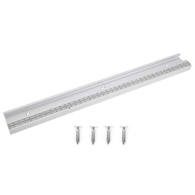 Pistas en T de aleación de aluminio para ingletes, 1 pieza de deslizador de carpintería de inglete en T de aleación de aluminio diseñado meticulosamente