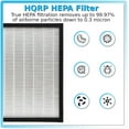 thumbnail image 4 of HQRP Filter Kit Replacement for Oreck WK01234QPC, Opti Max 94 AIR94 Compatible with Oreck Airvantage WK10002QPC, WK10002, WK10004, Airvantage Plus Pet WK10052QPC WK10052 Air Purifiers, 4 of 8