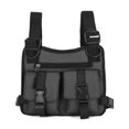 thumbnail image 1 of DQrwqpou Bolsos pecho para hombre funcional para chaleco hip-Hop callejero para (gris), 1 of 6