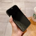 thumbnail image 5 of Wallet Phone Case Compatible with iPhone 12 Mini, Handmade Purse Protective Business Style Hard Case Cover with Slide Camera Lens Protector (Black, iPhone 12 Mini), 5 of 14