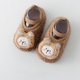 thumbnail image 4 of Puntoco Girls Boys House Slippers Kids Plush House Shoes Winter Warm Fur Lined Indoor House Home Shoes Cute Slide Slippers Kids Shoes, 4 of 4