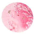 thumbnail image 1 of de danza clásica para mujer, sombrilla de papel al óleo oriental para fiesta de disfraces Rosa, 1 of 8