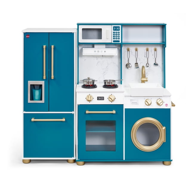 Cocina de Jueguete Plum Play con Refrigerador de Madera