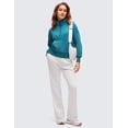 thumbnail image 3 of CRZ YOGA SoftAura Half Zip Sweatshirt for Women Long Sleeve Pullover Workout Casual Tops with Pocket, 3 of 3