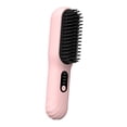 thumbnail image 4 of Plancha de pelo Mini cepillo alisador 2 en 1 Rizador y alisador Anti rosa, 4 of 9