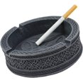 thumbnail image 4 of Ebros Gift 5" D Round Celtic Tribal Knotwork Dara Knots Design Ashtray, 4 of 4