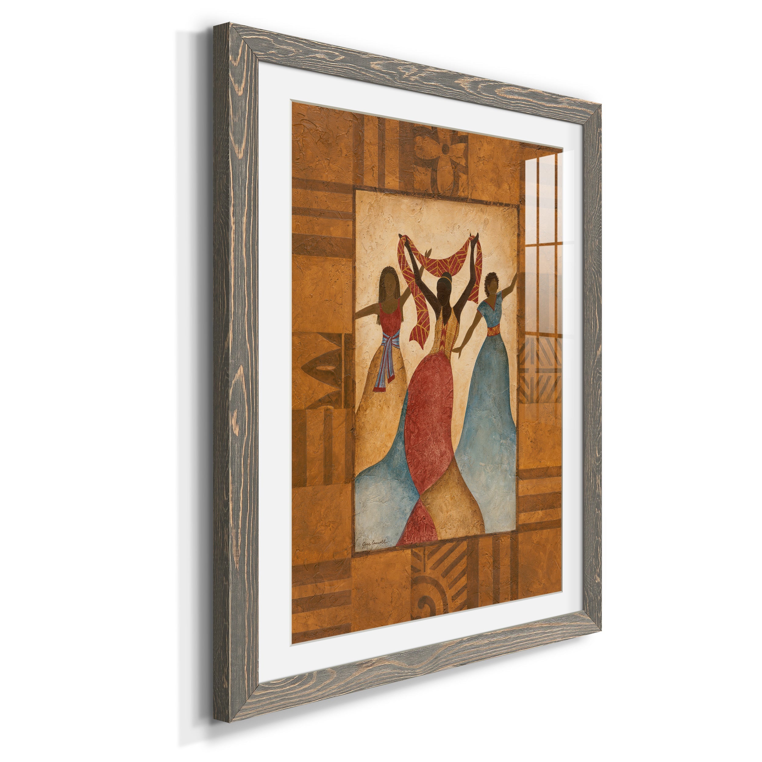 Rhythm - Premium Framed Print - Distressed Barnwood Frame - Ready to Hang