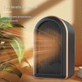thumbnail image 3 of 350w Space Usb Powered Heater Fan Portable Fan Fast Heating Thermostat Home, 3 of 5