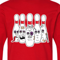 thumbnail image 4 of Inktastic Beat Up Bowling Pins Long Sleeve Youth T-Shirt, 4 of 5