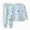 H106-Blue, variant on NOLDARES Toddler Boys Girls Dailywear Outfits Set 2-piece Pajamas Sleepwear Pjs for Baby Boys Girls Spring Fall Winter Kids Loungewear Set(H106-Blue)