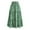 A Green, variant on Floral Skirt for Women Summer Casual High Waist Tiered Maxi Skirts Trendy A Line Long Skirts L