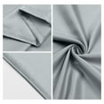 thumbnail image 2 of REGALWOVEN Set of 2 Satin Pillow Cases for Hair and Skin, Cooling Pillow Covers, Gift for Women Men Gray Standard, 2 of 8