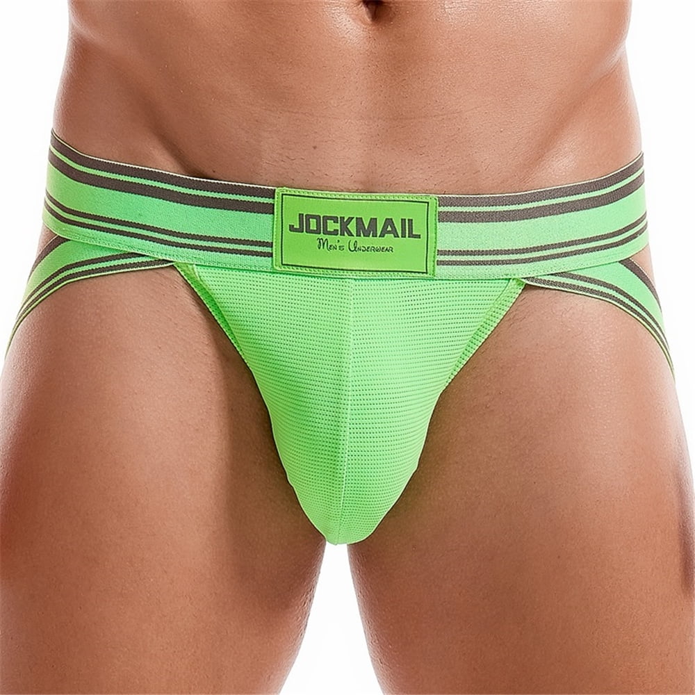 Men Jockstrap Underwear Athletic Supporter Jockstrap Low Rise Men