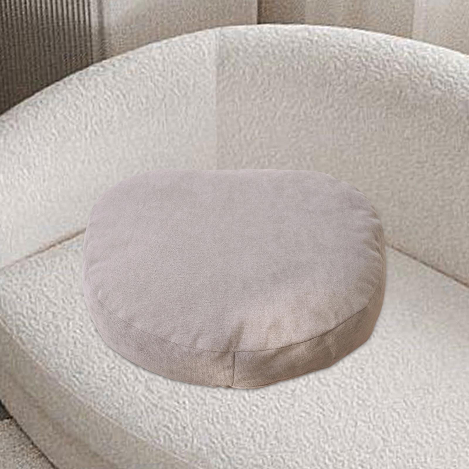 Axioma Decorative Cushion, Seat Cushion, Practical for Balcony, Couch, Garden, Office, Grey