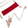 thumbnail image 3 of 99.9% Copper Detector Rod Metal Rod+Pendulum Pendant For Treasure Hunting Tools, 3 of 9